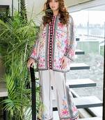 Floral printed stylish rayon co-ords set