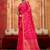 rani pink weaving satin art silk festival trendy saree