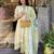 Women's Gorgeous Linen Silk Fabric Embroidery Work Straight Kurta Pant and Dupatta Set