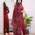 Women's Gorgeous Parmpara Fabric Embroidery Work Straight Kurta Pant and Dupatta Set