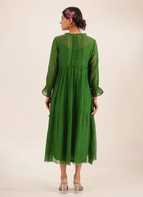 Bottle green victorian sparrow 4