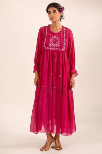 Rani pink victorian sparrow dress