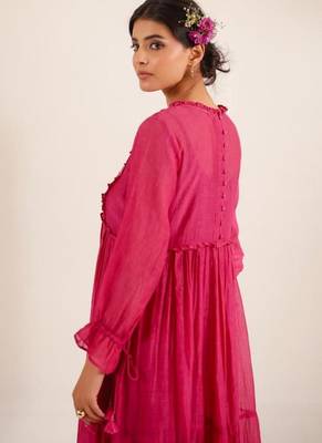 Rani pink victorian sparrow dress 3