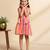 Multicolor printed cotton frock