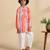 Multicolor printed cotton kurta set