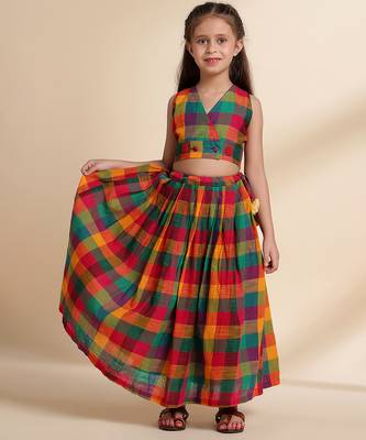 Multicolor printed cotton co ord set 2