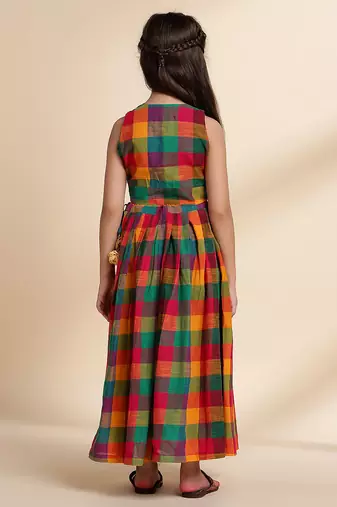 Multicolor printed cotton co ord set