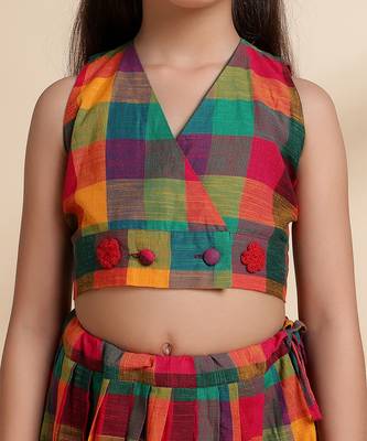 Multicolor printed cotton co ord set 5