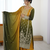 Chinon Silk Green-Yellow Ombre Sharara Suit with Dupatta