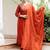 Women's Gorgeous Rayon Fabric Embroidery Work Straight Kurta Pant and Dupatta Set
