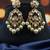 Elegant handcrafted pearl & golden plated necklace set