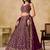 maroon zari embroidered georgette lehenga set choli with dupatta