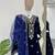 Purple velvet thread with sequence work suit & palazzo with dupatta set