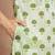 Green color floral printed straight pure cotton kurta