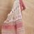 Maroon color ethnic motifs printed pure cotton straight kurta & trousers with dupatta
