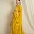 yellow chinon   top with bottom and dupatta full sleeve embroidered kurta palazzo set