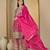 pink chinon   top with bottom and dupatta full sleeve embroidered straight kurta palazzo set