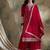 pink faux georgette   straight kurta with bottom & dupatta