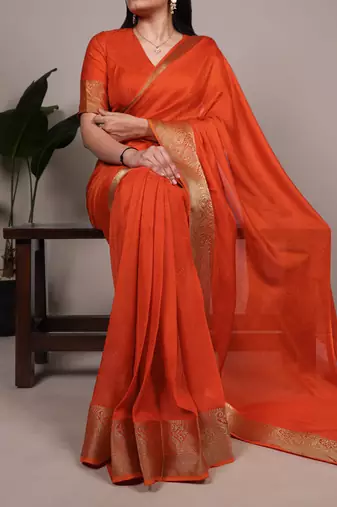 grace redefined mass mello zari weaving work saree