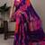 effortless elegance weightless marble floral saree
