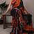 effortless elegance weightless marble floral saree