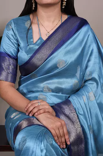 soft drapes, grand shine  rumali art silk zari saree