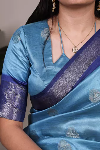 soft drapes, grand shine  rumali art silk zari saree
