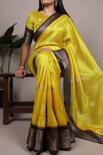 soft drapes, grand shine  rumali art silk zari saree