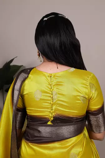 soft drapes, grand shine  rumali art silk zari saree