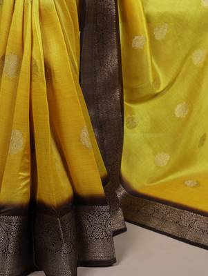 soft drapes, grand shine  rumali art silk zari saree 4