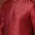 Red dupion kurta pyjama set for men