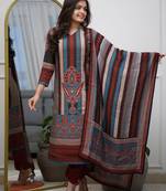 Multicolor rayon printed kurta pant set