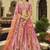 multi color silk embroidered & art mirror work wedding wear lehenga choli