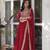 Maroon Faux Blooming Heavy Embroidered Gown     Wedding & Designer Collection