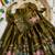 Softsilk with animal motif work girls pavadai lehenga set