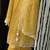 Yellow swarovski satin silk straight cut salwar kameez