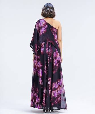 Multicolor printed organza co ord set 2