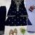 Blue Velvet Kurti With Palazzo Designer Suit Set Wedding Wear Dress