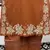Beautiful jaipuri  rust orange anarkali kurta set with a printed dupatta