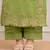  light green anarkali kurta set with a printed dupatta