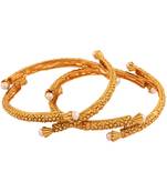 Spectacular Gold plated antique Bangle