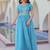 Sky Blue Gold Crush Gown with Zari & Sequin Embroidery | Fully Stitched Elegant Partywear Gown for Women