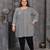 Grey color plus size kurti