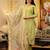 Green color beautiful viscose shimmer fabric graceful ceremonial kurti set