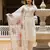 Off white color beautiful viscosee chanderi fabric graceful ceremonial kurti set