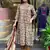 Cream color beautiful megic cotton fabric graceful ceremonial kurti set