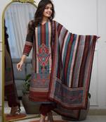 Multy color beautiful kurti set