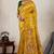 mustard makhmal soft silk blend meenakari zari shades woven saree with blouse