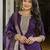 Voilet color beautiful designer kurti set