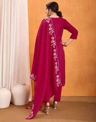 Pink color beautiful kurti set 2